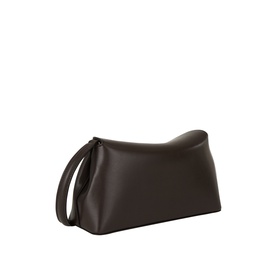T-Lock Leather Clutch