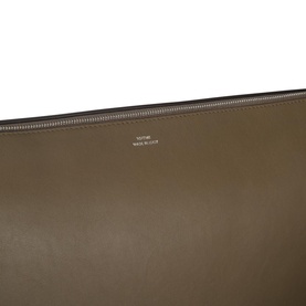 Scooped Leather Shoulder Bag