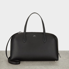 Medium Grained Leather Tote Bag