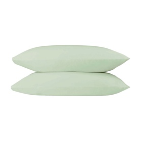 200 Thread Count King Pillowcase Pair Sage