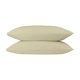 200 Thread Count King Pillowcase Pair Hazelnut