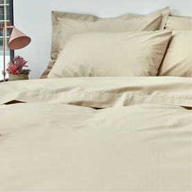 200 Thread Count King Pillowcase Pair Hazelnut