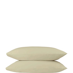 200 Thread Count King Pillowcase Pair Hazelnut