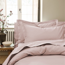 200 Thread Count Oxford Pillowcase Pair Powder Pink