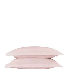 200 Thread Count Oxford Pillowcase Pair Powder Pink
