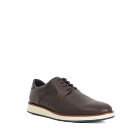 Bow Leather Lace-Up Shoes