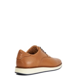 Bow Leather Lace-Up Shoes