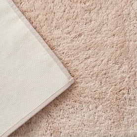 Deep Pile Medium Bath Rug Driftwood