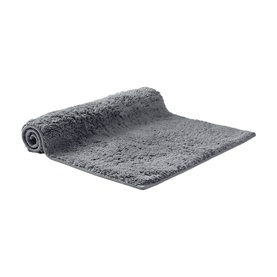 Deep Pile Medium Bath Rug Ash Grey