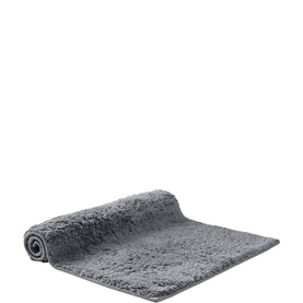 Deep Pile Medium Bath Rug Ash Grey