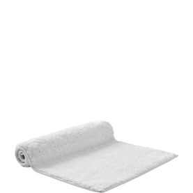 Deep Pile Large Bath Rug White