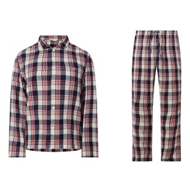Flannel Check Pyjama Gift Set