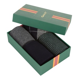 Four-Pack Argyle & Striped Socks Gift Set