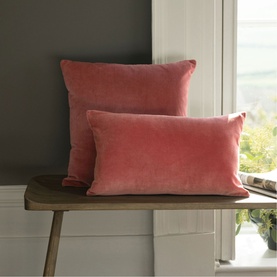 Jaipur Square Cushion Garnet