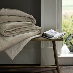 Jaipur Quilted Throw Hazelnut