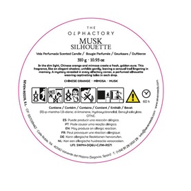 Musk Silhouette Scented Candle 310g