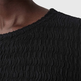 West Ruched Long-Sleeved Top