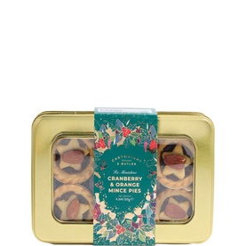 Merry Christmas - Cranberry & Orange Mini Mince Pies in Tin