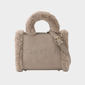Frame Micro Faux Fur Bag