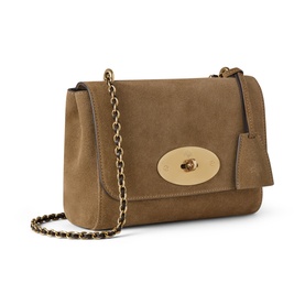 Lily Suede Shoulder Bag