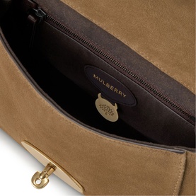 Lily Suede Shoulder Bag