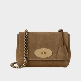 Lily Suede Shoulder Bag