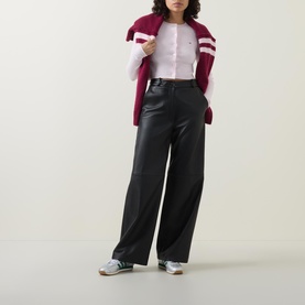 Flag Logo Cropped Cardigan