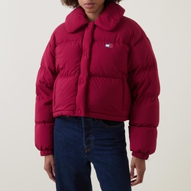 Flag Logo Down Jacket