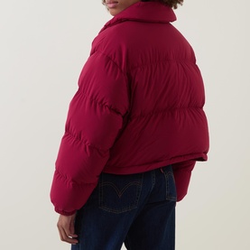 Flag Logo Down Jacket