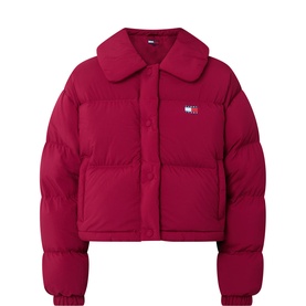 Flag Logo Down Jacket