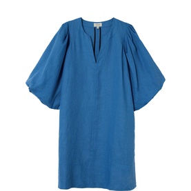 Puff Sleeve Mini Dress