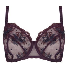 Intrigue Floral Lace Push-Up Bra