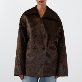 Valentina Faux Fur Leopard Jacket