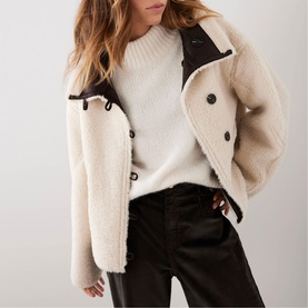 Bonded Reversible Aviator Jacket
