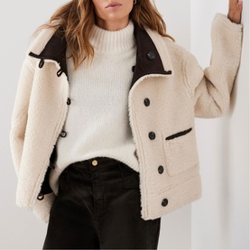 Bonded Reversible Aviator Jacket