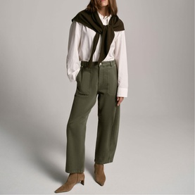Utility Barrel Leg Jeans