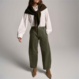 Utility Barrel Leg Jeans
