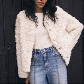 Faux Fur Jacket