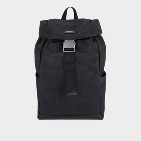 Woven Flap Backpack