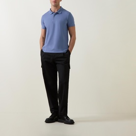 Refine Logo Piqu&eacute; Polo Shirt