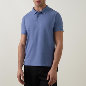Refine Logo Piqu&eacute; Polo Shirt