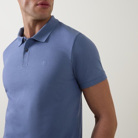 Refine Logo Piqu&eacute; Polo Shirt