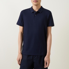 Refine Logo Piqu&eacute; Polo Shirt