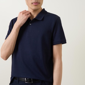 Refine Logo Piqu&eacute; Polo Shirt