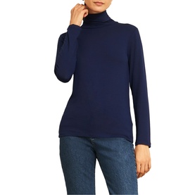 Mischa Roll Turtleneck Top