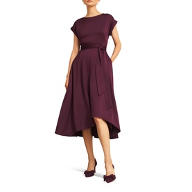 Agnes Asymmetric Flared Dress