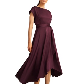 Agnes Asymmetric Flared Dress
