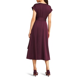 Agnes Asymmetric Flared Dress