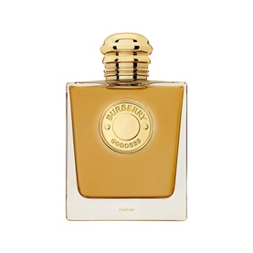 Burberry Goddess Parfum for Women 100ml, square glass bottle with amber liquid and gold cap
