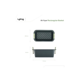 Air Fryer Rectangular Basket